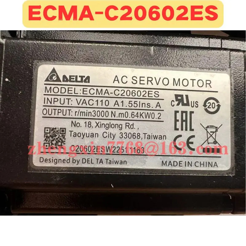 오리지널 ECMA-C20602ES 서보모터 신