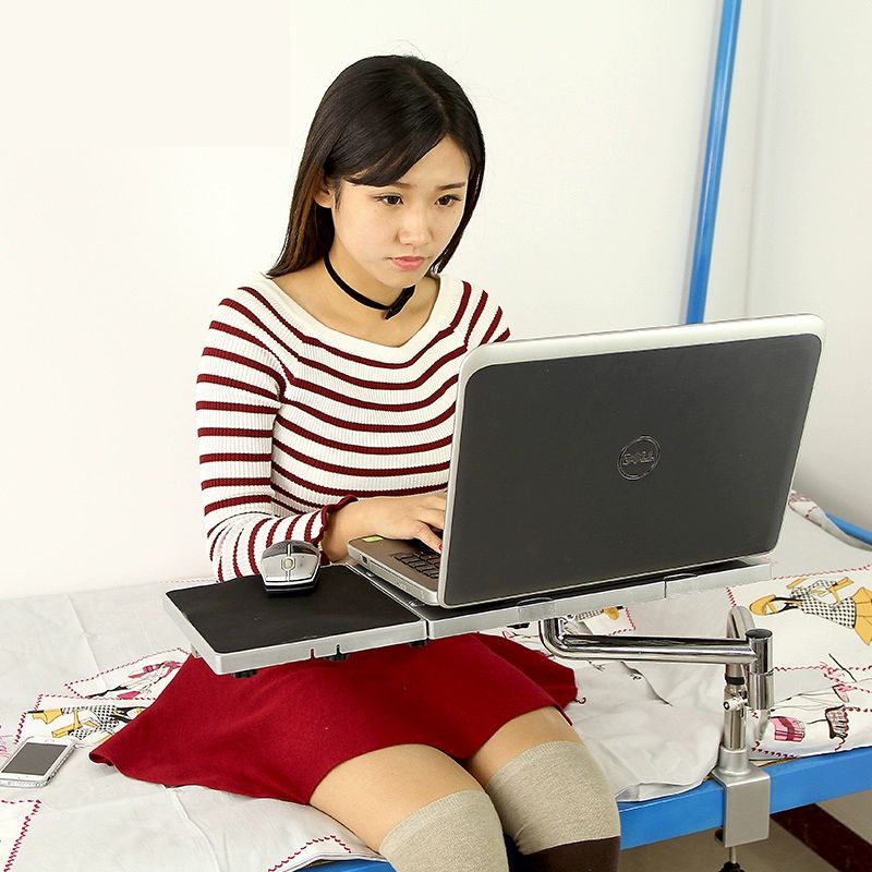 노트북 랩탑거치대 테블릿 더블 태블릿 브래킷 아이패드 차량용 데스크탑 스탠드 겸용 - 상세 이미지 3