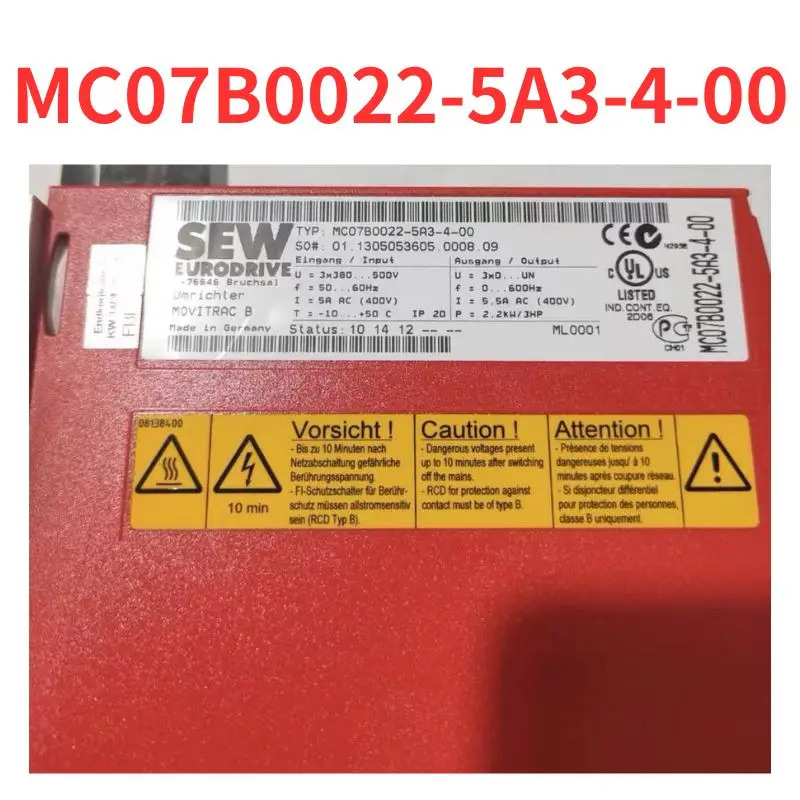 리퍼 MC07B0022-5A3-4-00 인버터 OK