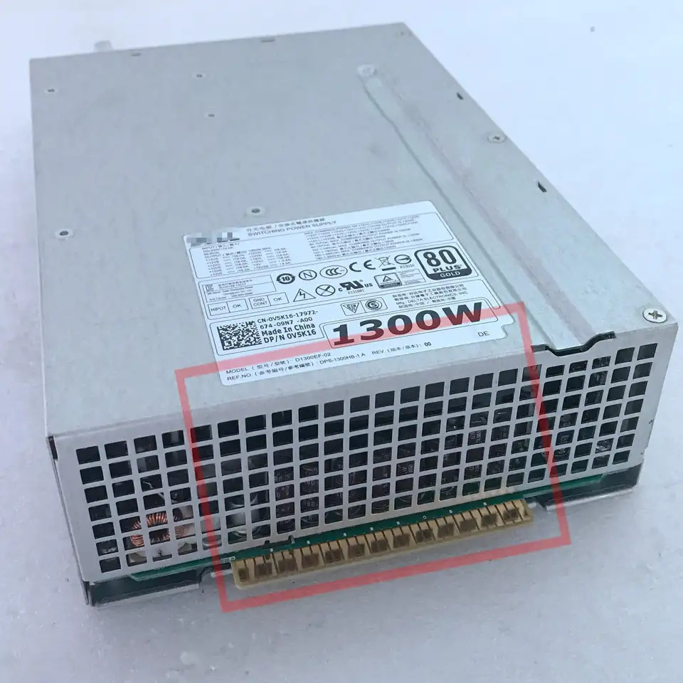 D1300EF-00 워크스테이션 전원공급장치H3HY3 D1300EF-01 MF4N5 D1300EF-02 V5K16 DELL T7600 T7810 T7910