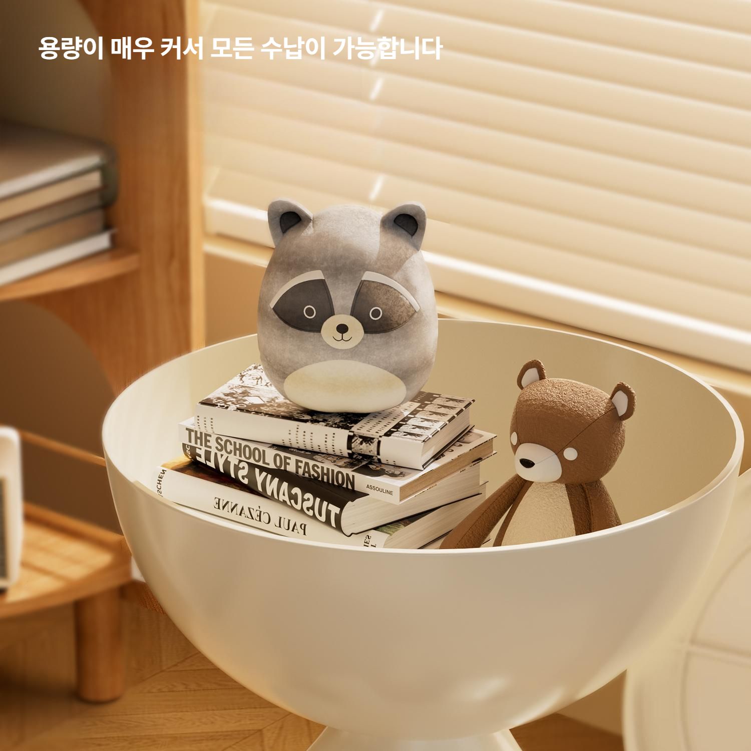 협탁 귀여운 침대 옆 탁자 소파 사이드 테이블 미니 선반 - 상세 이미지 4