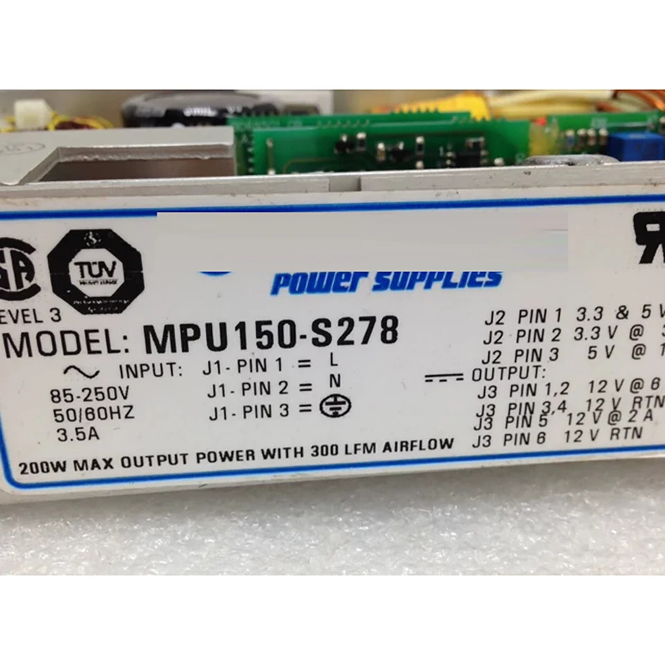 POWER-ONE 산업전원공급장치 3.3V30A 5V15A 12V6A 12V2A MPU150-S278