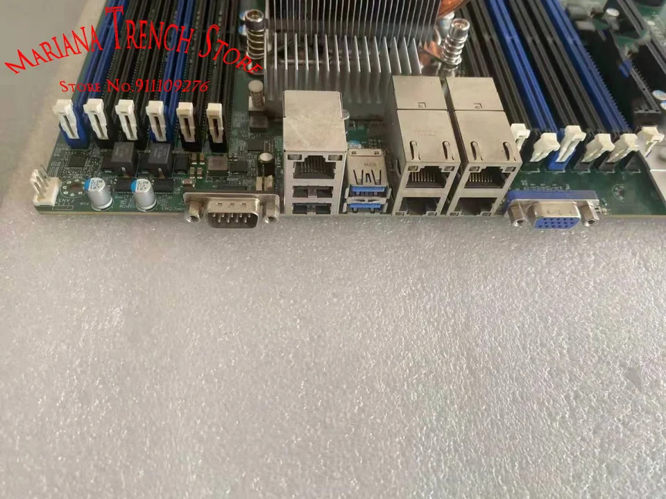 Supermicro 마더보드X10DRi-LN4 LGA2011 E5-2600 v4 v3 군 DDR4 쿼드 LAN 포함I350 GbE
