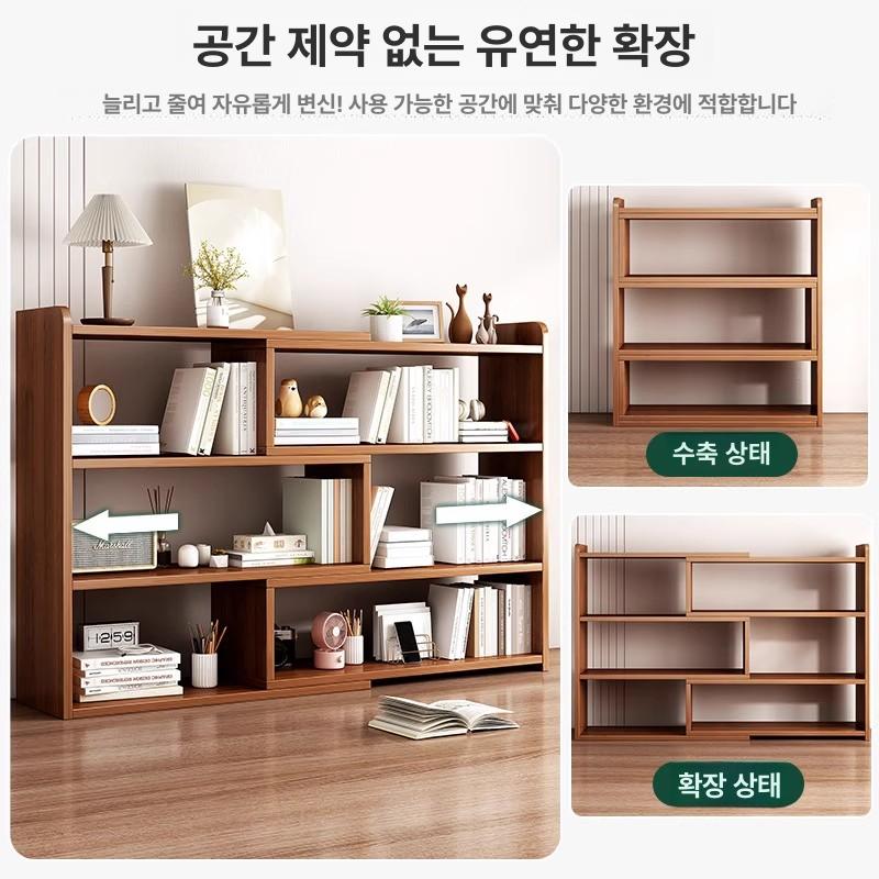 수납 틈새선반 원목 침대 벽 다용도 침실 인테리어 조립 네츄럴 모서리 정리 빈티지 - 상세 이미지 2