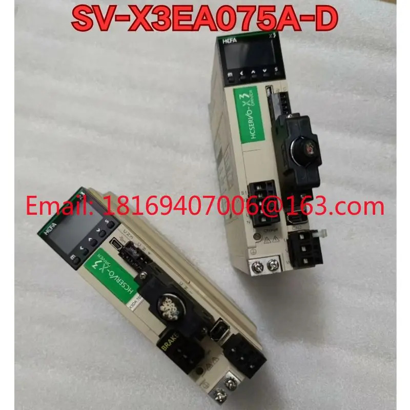 리퍼 SV-X3EA075A-D 서보 드라이브 기능 리퍼는 정상
