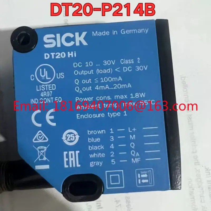 리퍼 DT20-P214B 거리 센서 기능 리퍼는 정상
