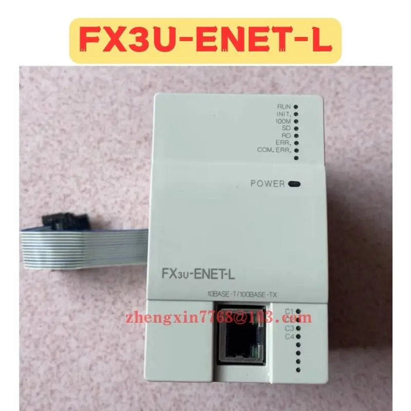 오리지널 FX3U-ENET-L FX3U ENET L 모듈 신