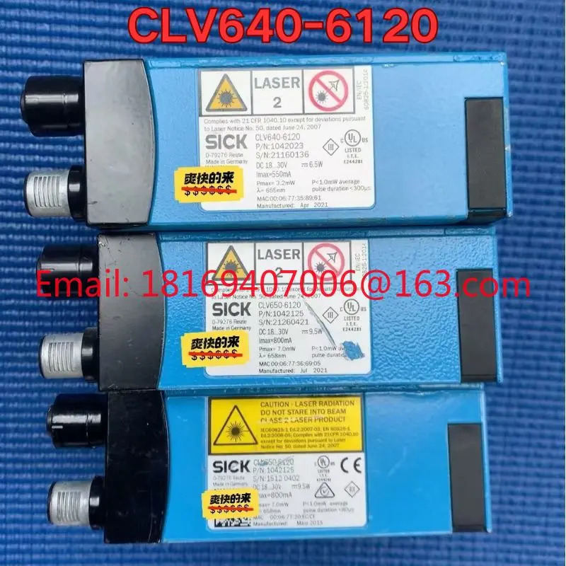리퍼 CLV640-6120 코드 스캐너 기능 리퍼는 정상