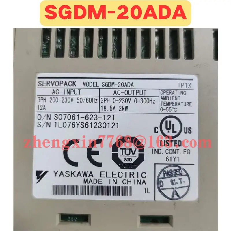리퍼 서보 드라이브 SGDM-20ADA 정상 기능 완료
