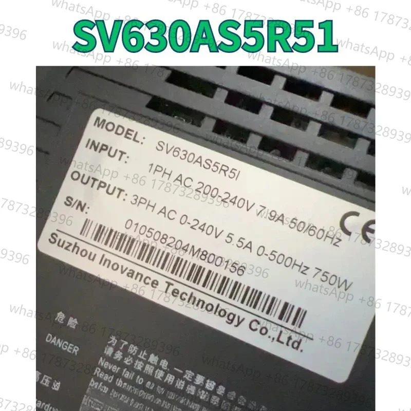 리퍼 서보 드라이버 SV630AS5R51 OK