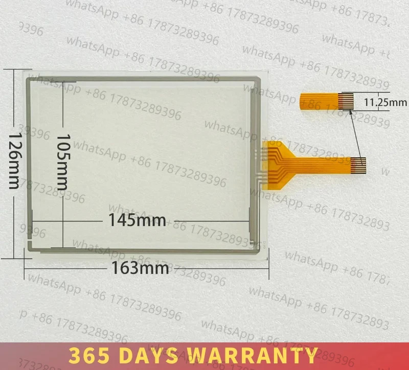 GUZNE USA G-24-4D G-24-4Z 터치스크린 패널 유리 디지타이저 터치스크린용