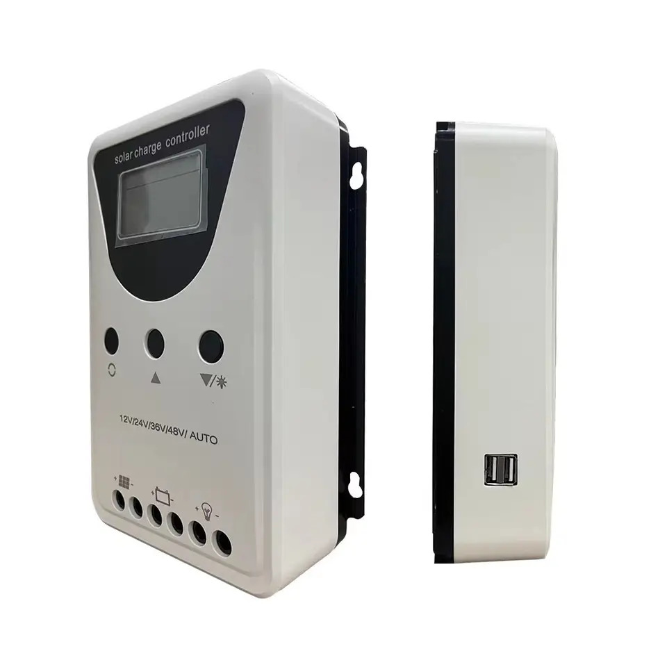 태양광 발전 컨트롤러 듀얼 USB PWM100A 12V 24V 36V 48V
