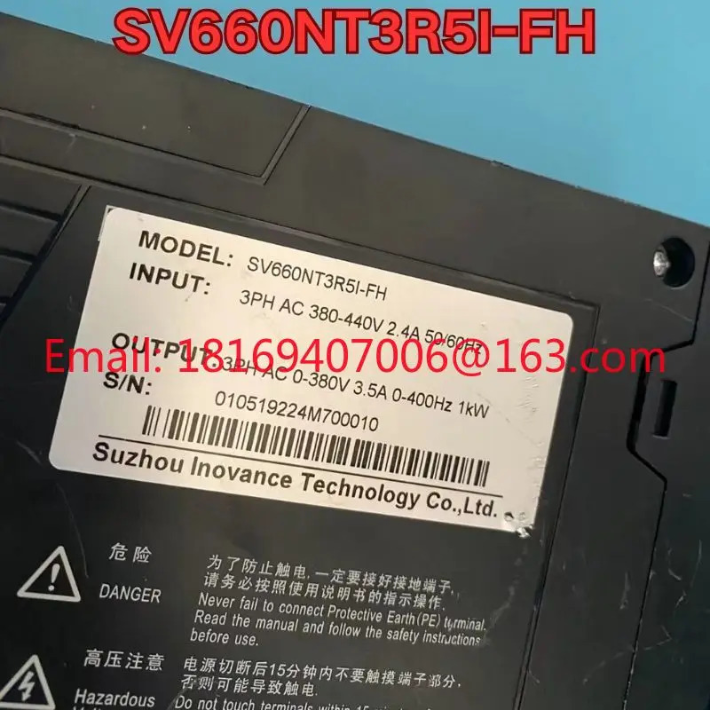 리퍼 SV660NT3R5I-FH 서보 드라이브 기능 리퍼는 정상