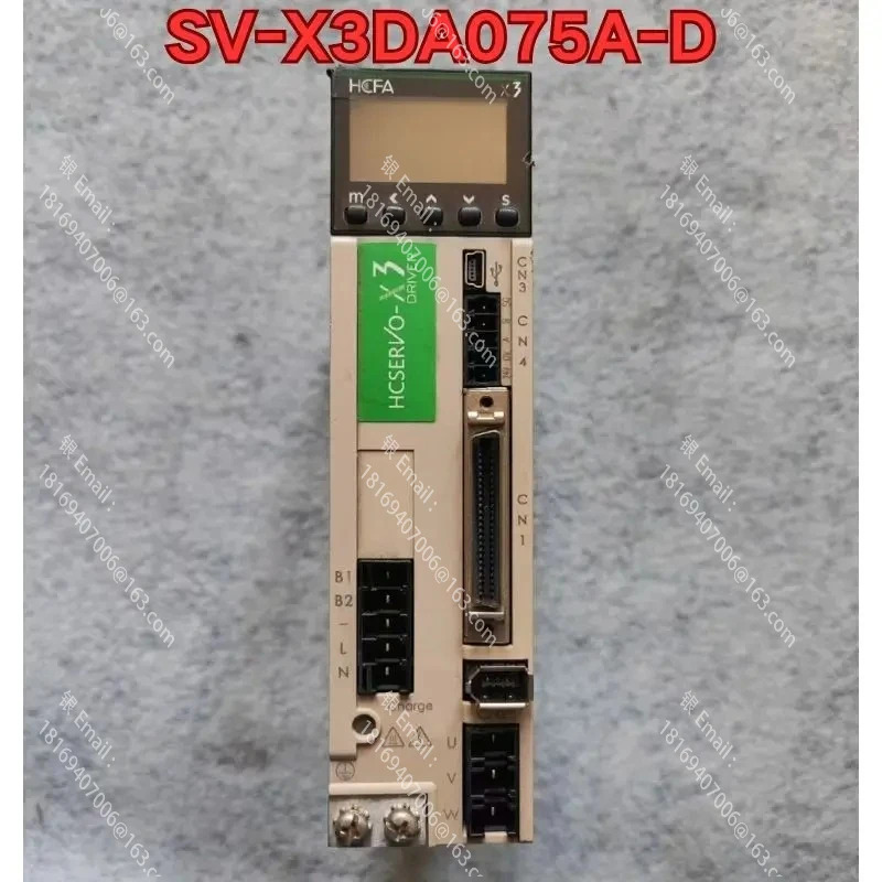 리퍼 SV-X3DA075A-D 서보 드라이브 기능 정상입니다
