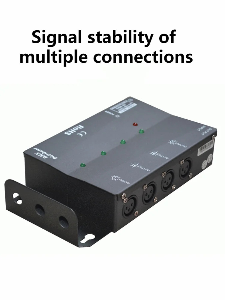 Dmx512 광전 절연 신호 분배기4개 하나광 증폭기