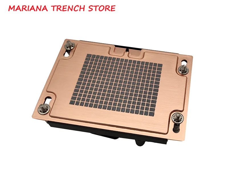 1U-P14 1U 소켓 SP3 서버 CPU 쿨러 직 크기 120x82x28mm 12V 4핀 PWM 2 볼 베어링 전력 소비 205W