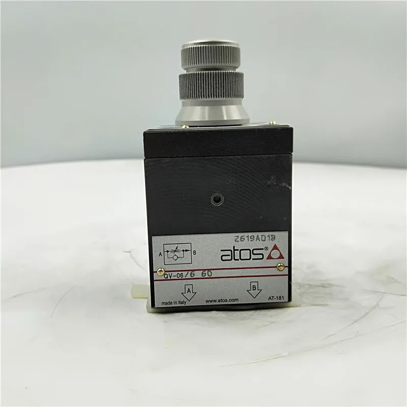 ATO S 밸브 QV-10/2 53QV-10/2/V 53 QV-10/3/K QV-20/2 QV-20/2/K QV-20/2/V 5 유압 속도 제어 솔레노이드