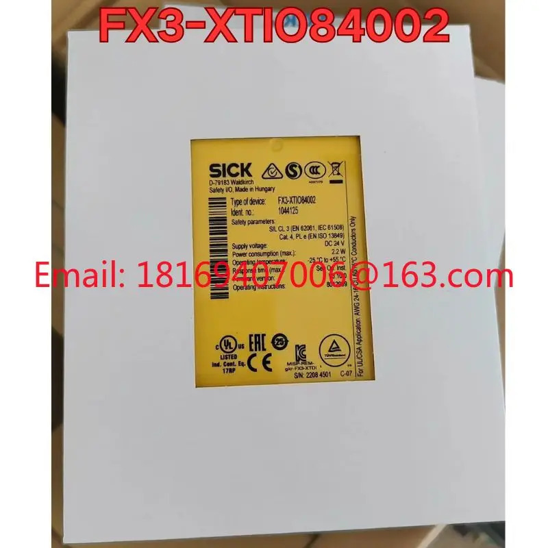 FX3-XTIO84002 안전 릴레이