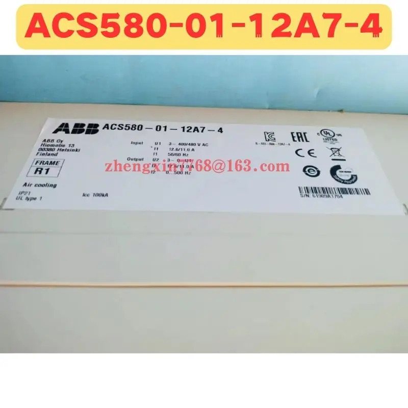 리퍼 주파수 변환기 ACS580-01-12A7-4 ACS580 01 12A7 4 정상 기능 완료
