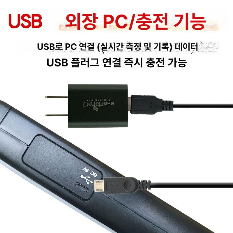 휴대용 측정기 풍속계 정밀 공기 풍량계 산업용 계측기 풍향 디지털 습도 게이지 - 상세 이미지 5