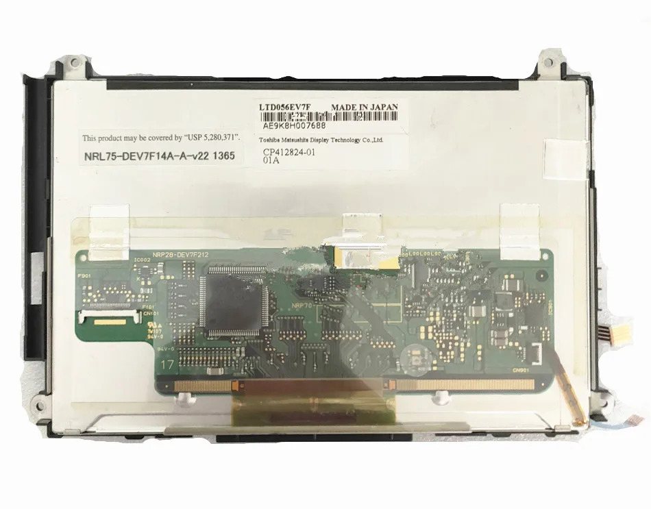오리지널 LCD 화면 LTD056EV7F 5.6 인치