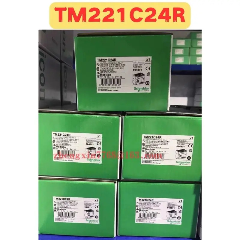 오리지널 PLC 모듈 TM221C24R 신