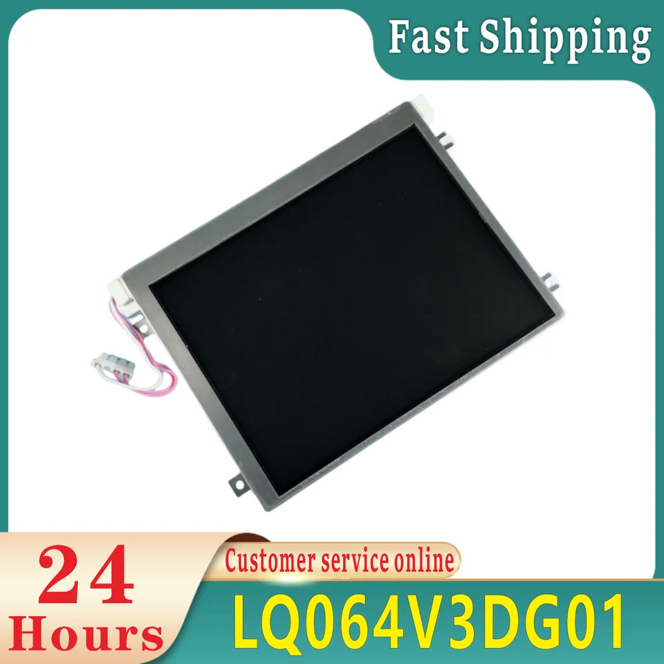 오리지널 리퍼 LCD 화면 LQ064V3DG01 6.4 인치