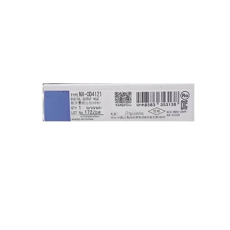 NX 시리즈 PLC 디지털 입력 장치 NX-OD3121 NX-OD4121 새 원본 하시기 바랍니다