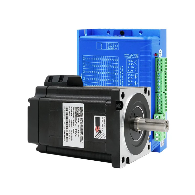 86J18118EC-1000-LS2HSS86H 고토크 8.5nm 완전 루프 스테퍼 모터 드라이버