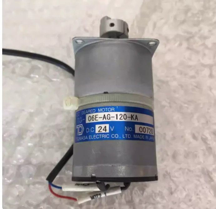 TSUKASA 기어 모터 TG-06E-AG-5-KA DC 감속 TG-06E-AG-120-KA 일본산 24V