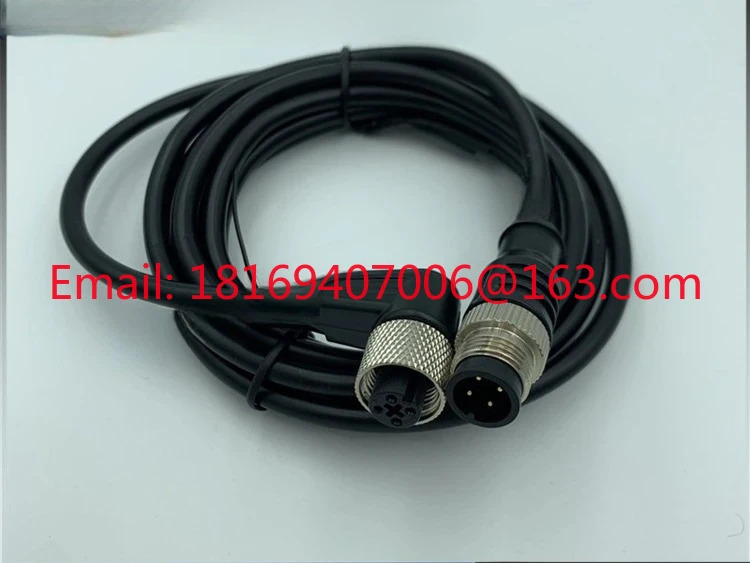 10PCS M8 M12 플매트 카펫 러그 케이블/스트레이트 엔드/팔꿈치/3 코어/4 코어/2m//5m/블랙/그레이