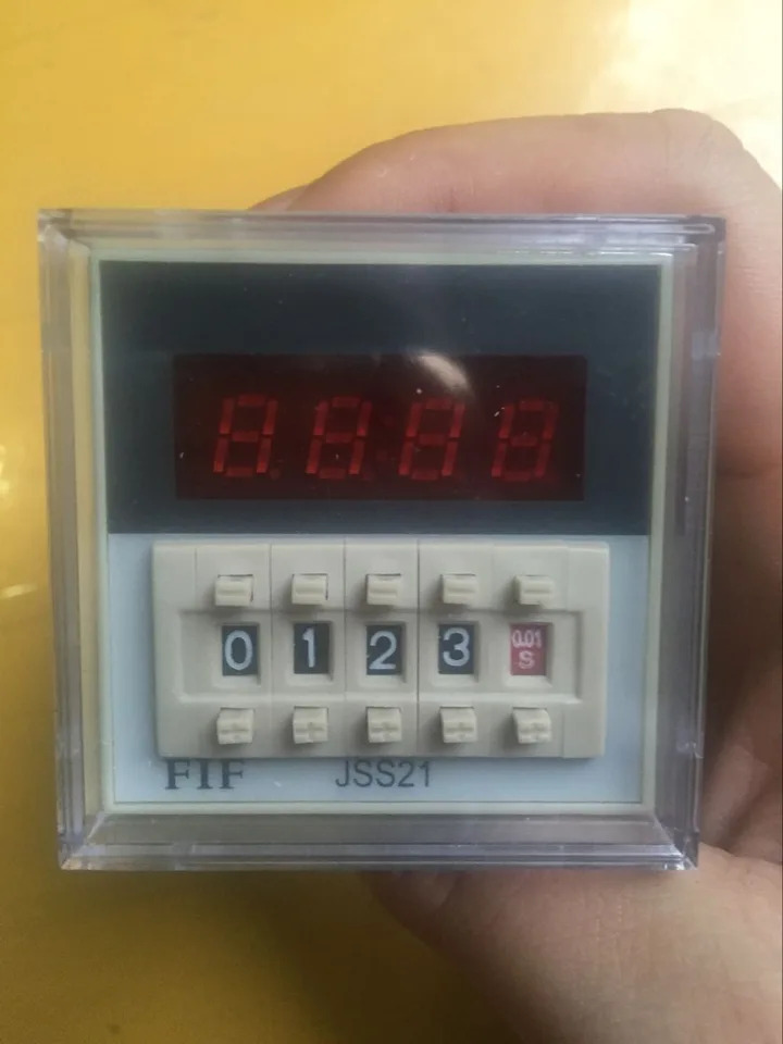 Fif jss21 시리즈 디지털 디스플레이 타임 릴레이 FIF JSS21-a 0.01s AC220