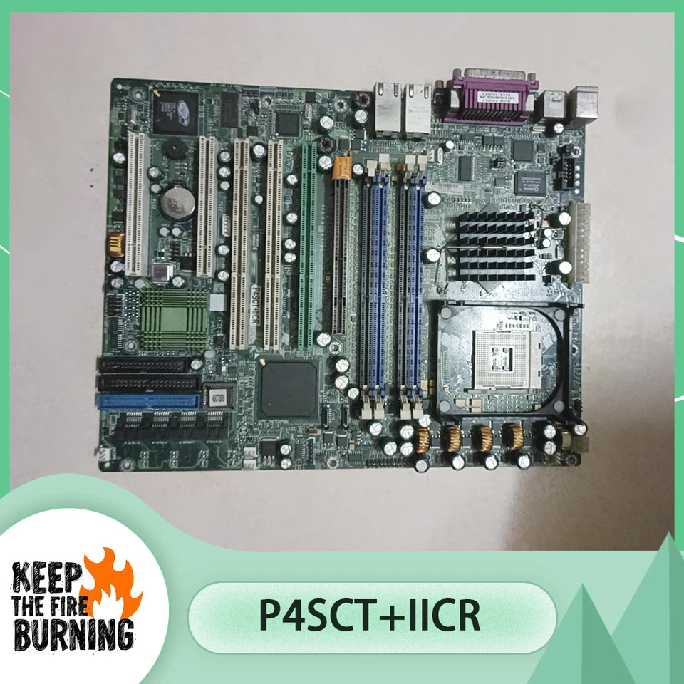 SUPERO 산업제어 장비 마더보드 P4SCT IICR TEV1.11