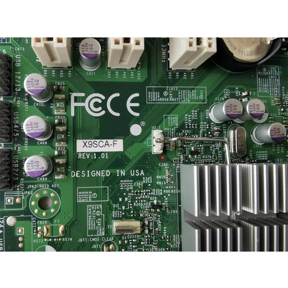 Supermicro E3-1200 V1/V2 시리즈2 세대 3 제온 마더보드 LGA1155 DDR3 X9SCA-F