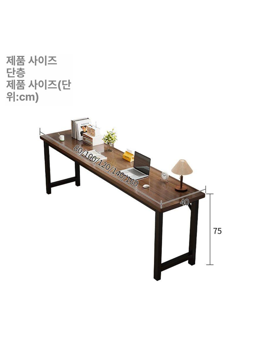 슬림 사이드테이블 2단 협탁 좁고 창가 얇고 콘솔 틈새테이블 사이드선반 수납 - 상세 이미지 3