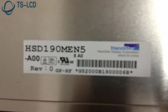 리퍼 A 등급 HSD190MEN6-A00 19.0 인치 LCD 패널 화면
