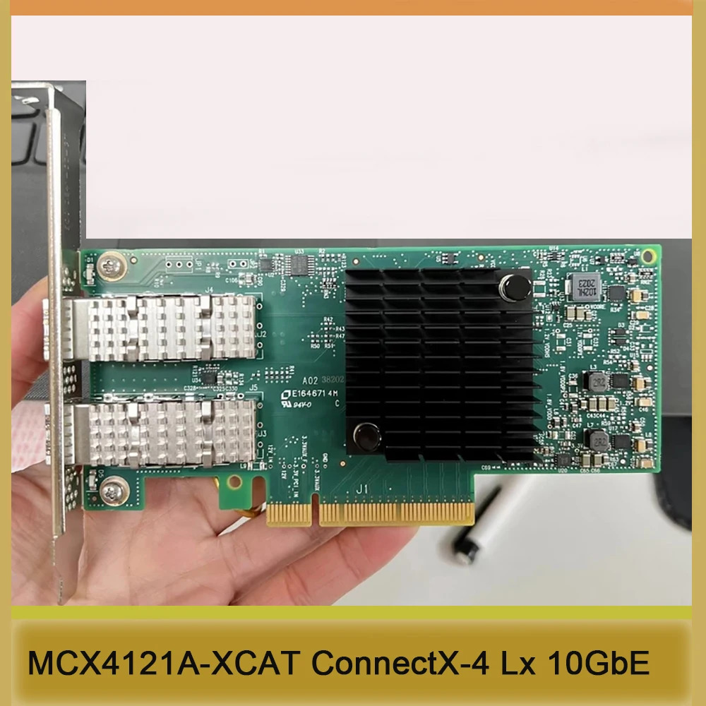 듀얼 포트기가비트 네트워크 카드 MCX4121A-XCAT ConnectX-4 Lx 10GbE