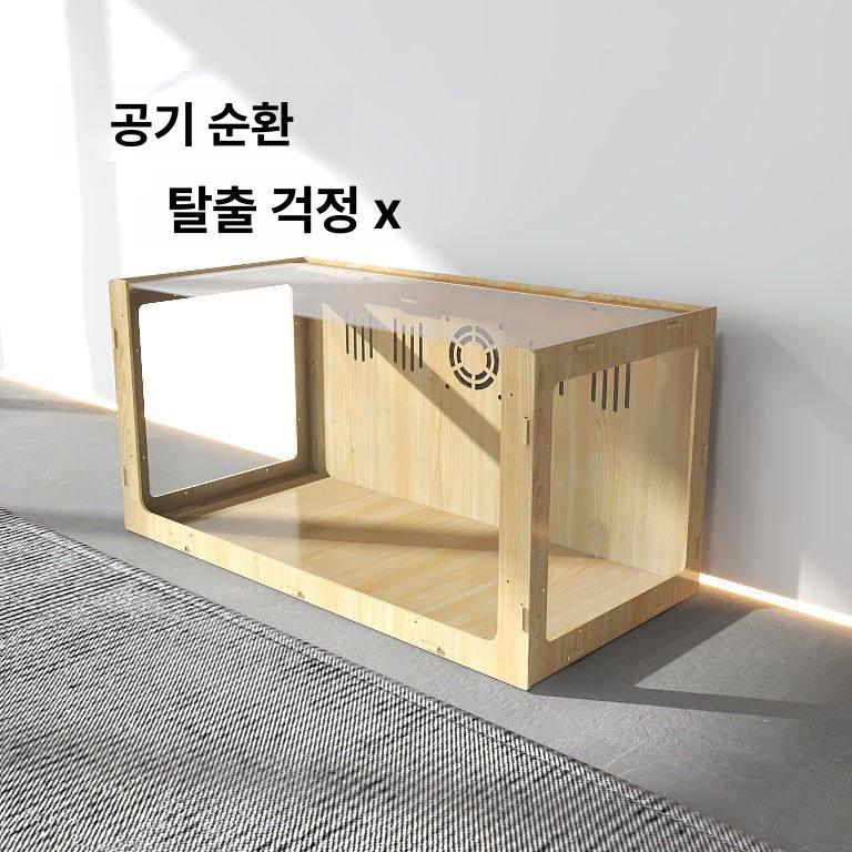소동물 햄스터케이지 아크릴 대형 하우스 집 골든햄스터 고슴도치 리빙박스 계단 - 상세 이미지 4