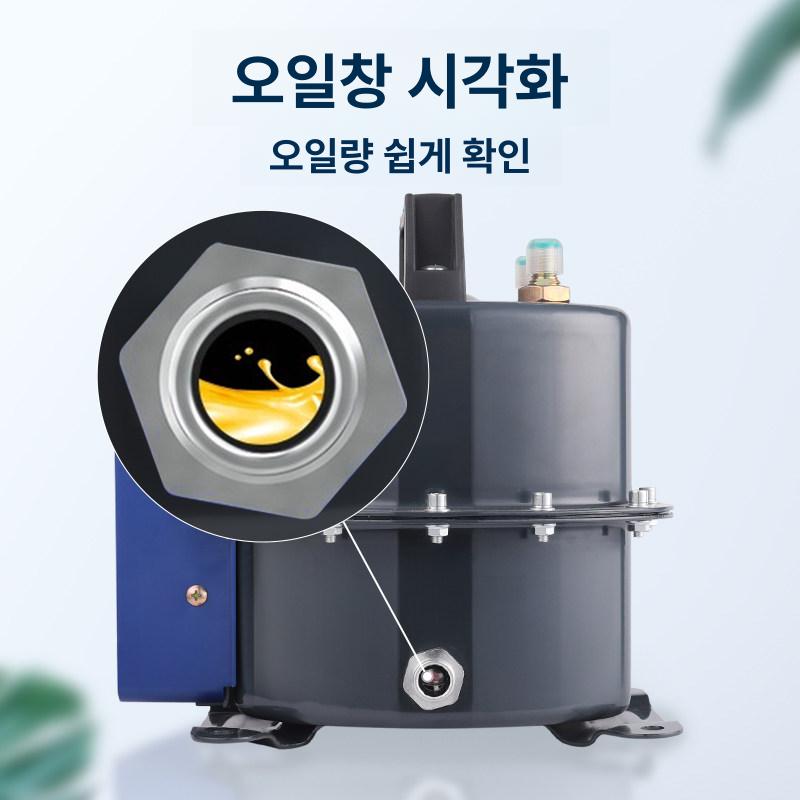 냉매흡입 에어컨진공펌프 휴대용 자동차 압축기 냉동 압력 유지보수 에어컨펌프 고압 - 상세 이미지 4