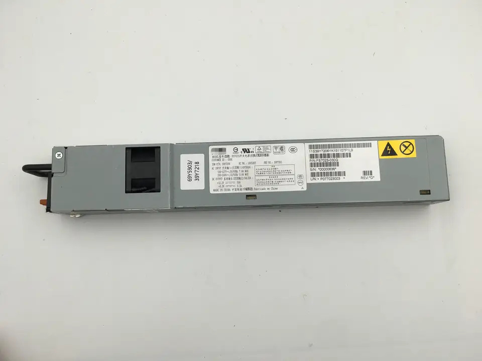 IBM X3550M2 M3 오리지널 리퍼 PSU 서버 전원공급장치 모듈 FS7023 7001484-J000