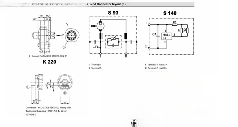 모터 404.905 404.854 DC 24V 12V 405002