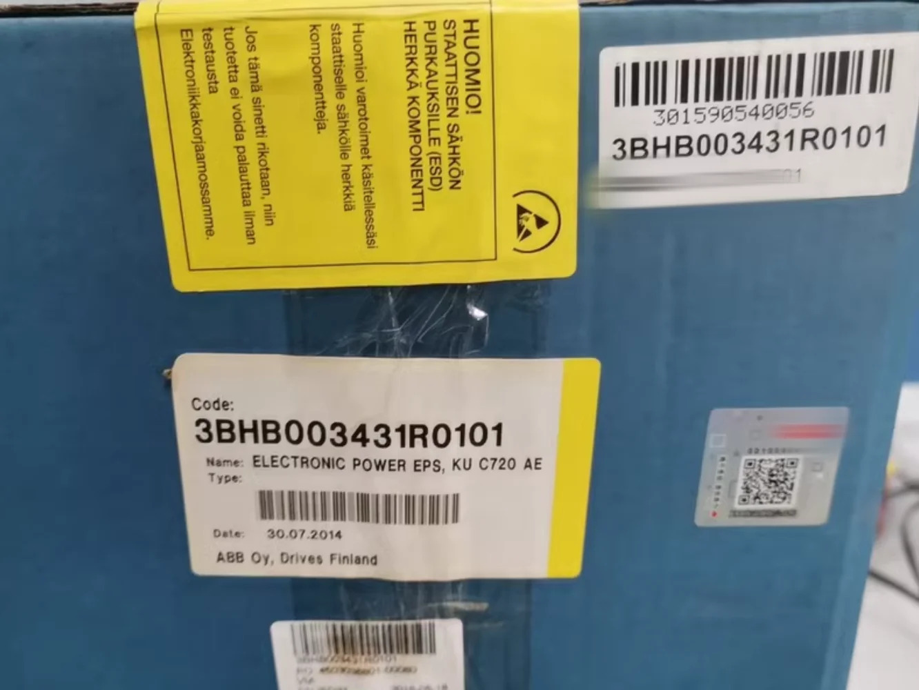 ABB 고전압 주파수 변환기3BHB003431R0101