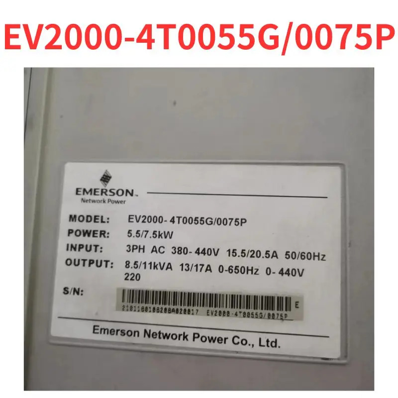 리퍼 EV2000-4T0055G/0075P 인버터 OK
