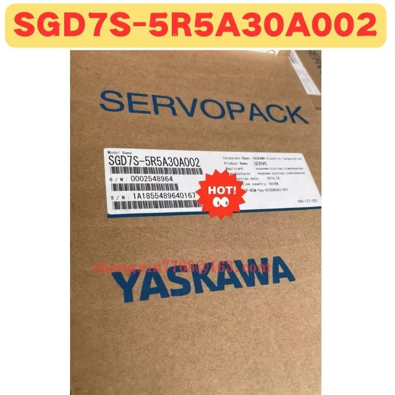 오리지널 SGD7S-5R5A30A002 서보 드라이브 SGD7S 5R5A30A002 신