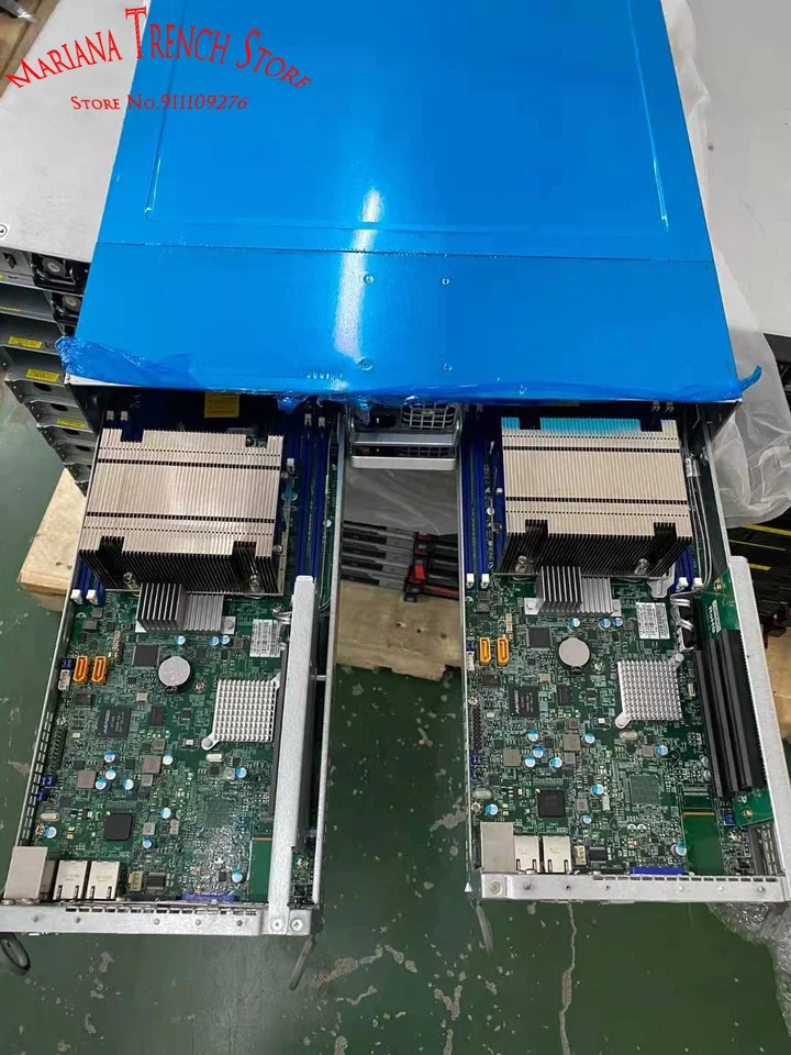 Supermicro 2U 듀얼 소켓 R3 LGA2011 마더보드 E5-2600 v4/v3 군X10DRT-H DDR4 i350-AM2 포트 GbE LAN