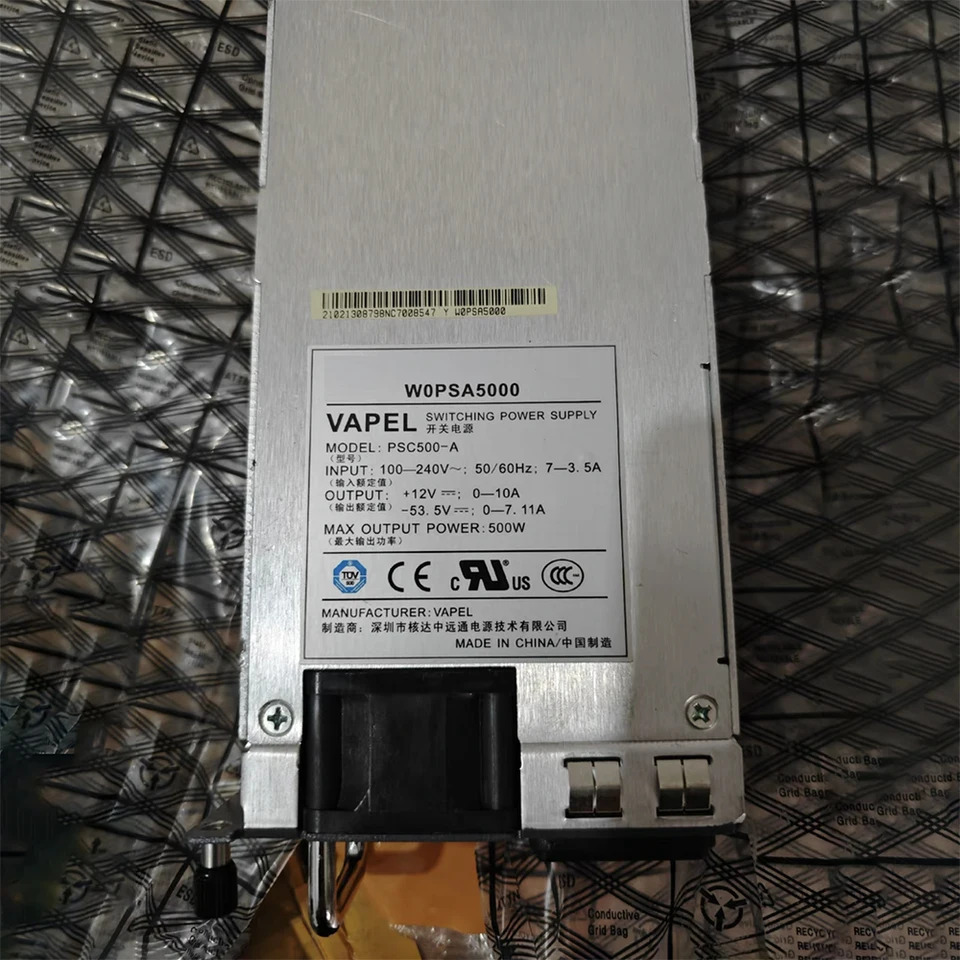 화웨이호환AC 전원공급장치 W0PSA5000 PSC500-A 500W