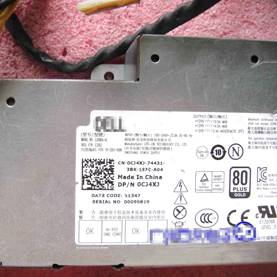 L200EA-01 L200EA-00 L200EU-01 F200EU-01 F200EU-02 D200EA-00 모델 델 9010 2330 9020 AIO 전원공급장치 범용