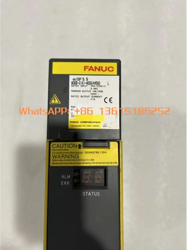 A06B-6141-H006 리퍼 드라이브 실행 기능 OK