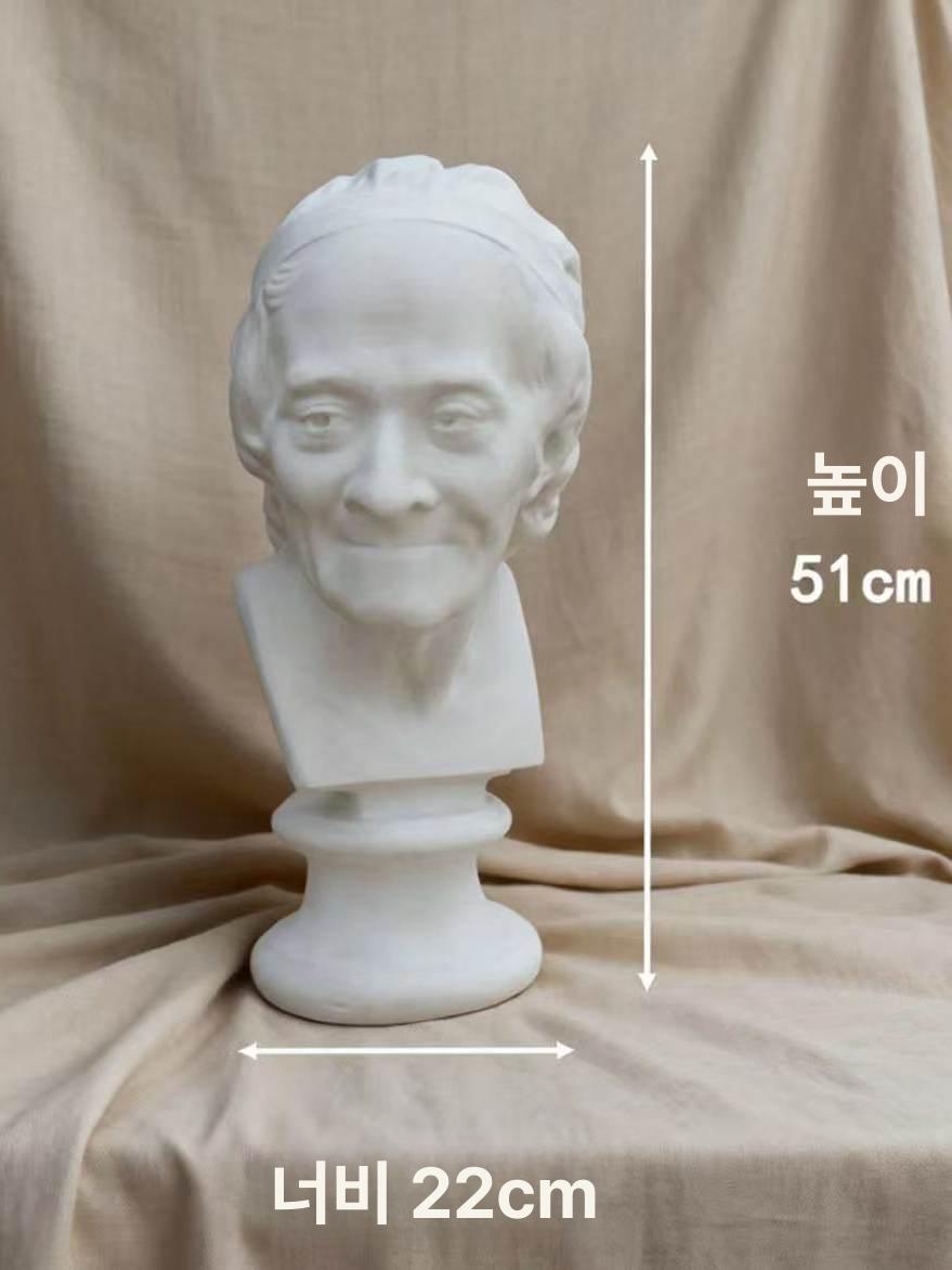 엔틱 미니석고상 미술 조형물 오브제 카페 조각 모형 빈티지 감성 석상 - 상세 이미지 2