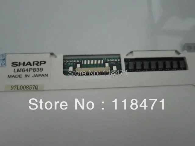 오리지널 A 등급 LM64P839 9.4 인치 LCD 패널 640RGBx 480VGA 6 개월